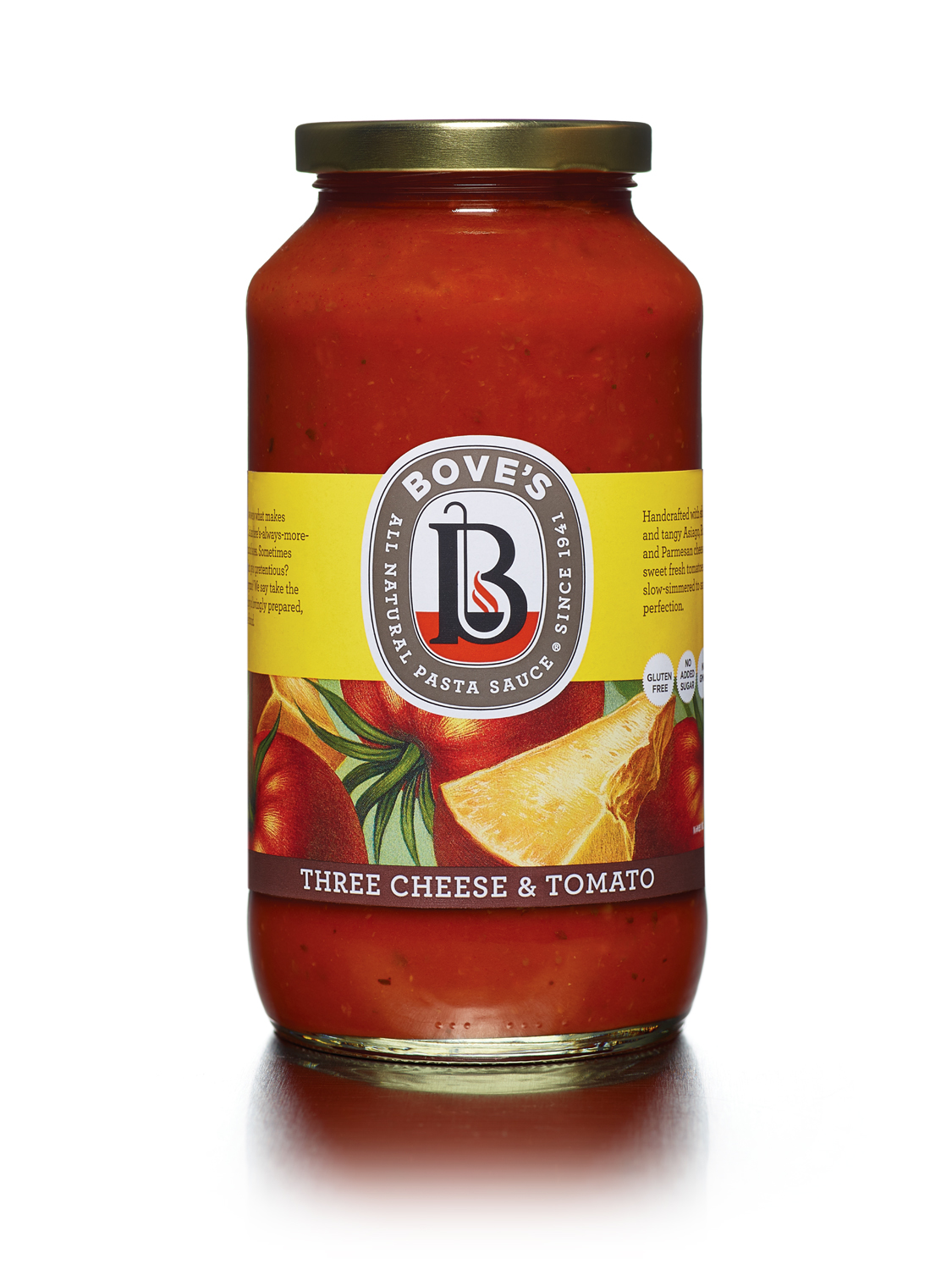 Three Cheese & Tomato